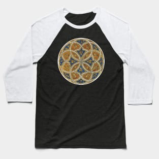 Coptic Manuscript Cross Medallion Baseball T-Shirt